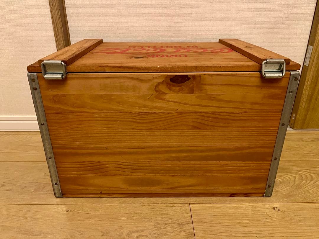 Coca-Cola コカ・コーラ ヴィンテージ 木製ボックス 木箱 アウトドア