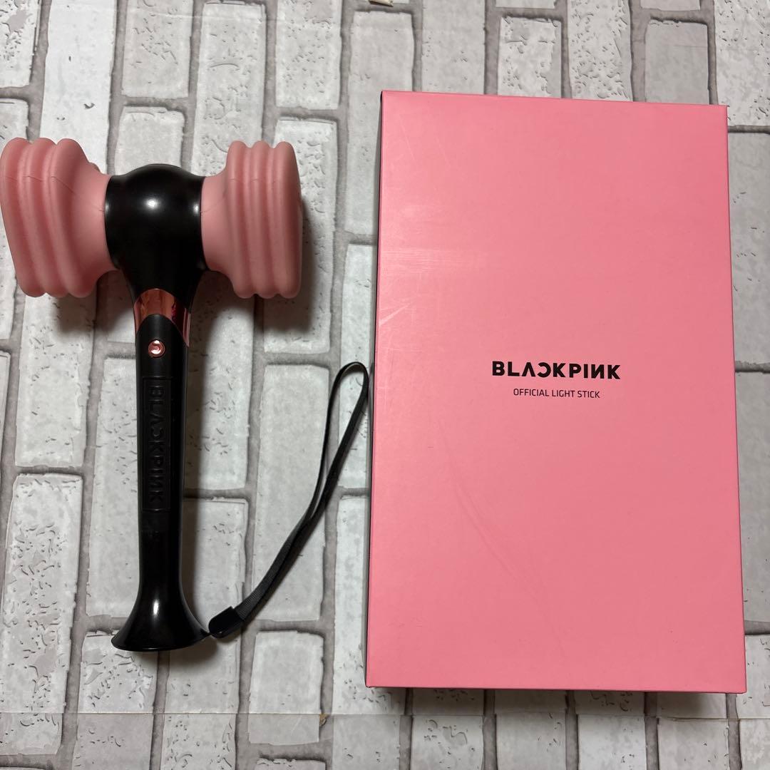 BLACKPINK 公式ペンライト JISOO うちわ付き