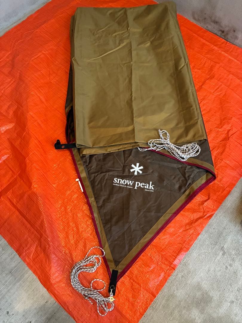 スノーピーク エントリーパックTT +マットシートセット　ヴォールト