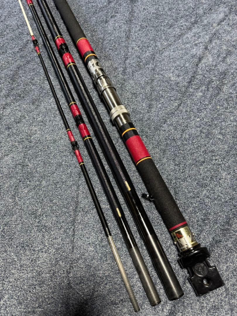 がまかつ　がまくえ　マーク2 70号　4.8m クエ竿　アラ