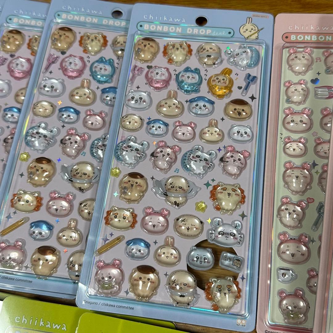 ちいかわ　第二弾　ボンボンドロップシール 4種×10セット 40枚セット