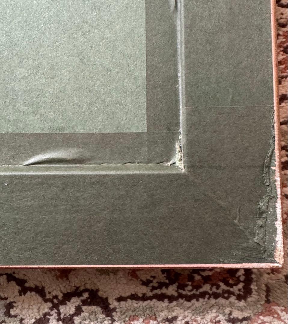 額装絵画　クロード・モネ　日傘をさす女性(右向き) 1886年　リトグラフ