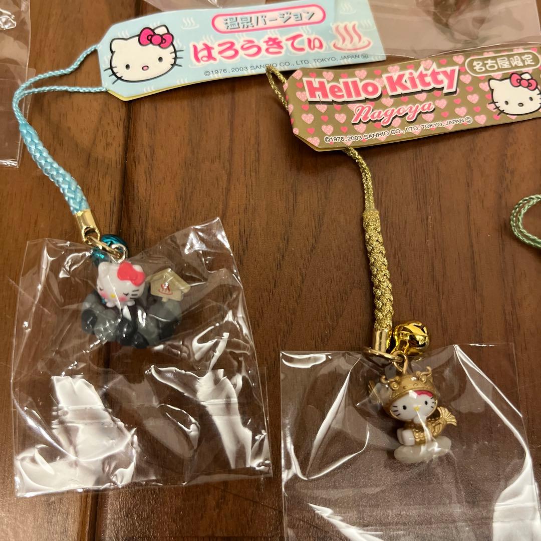 限定キティ　根付けストラップ