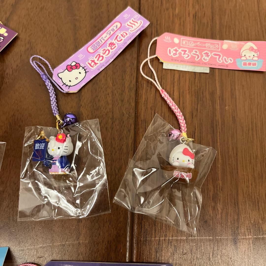 限定キティ　根付けストラップ