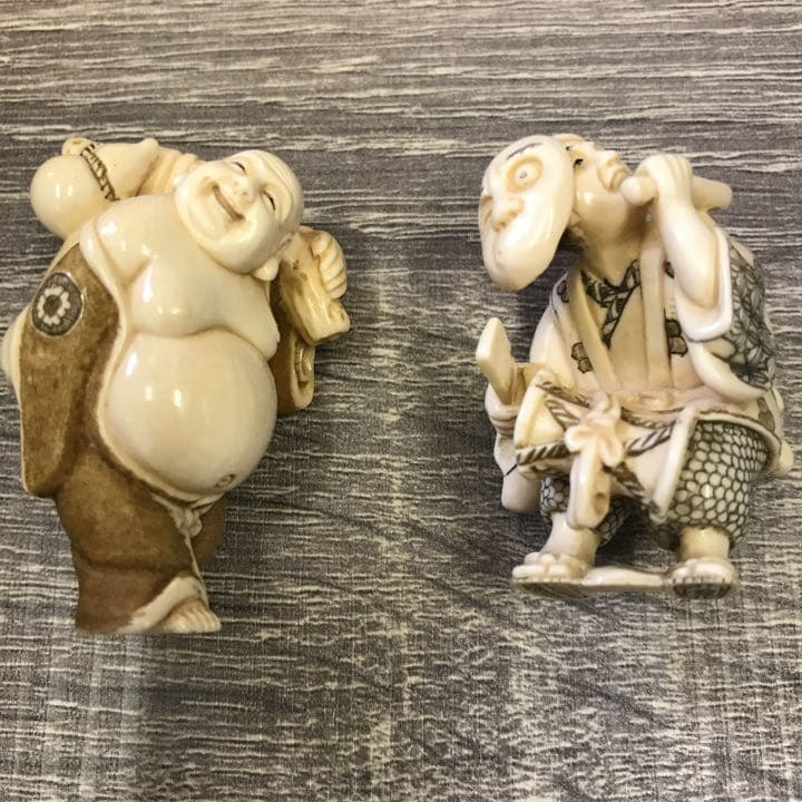 時代根付　在銘　同作者8点