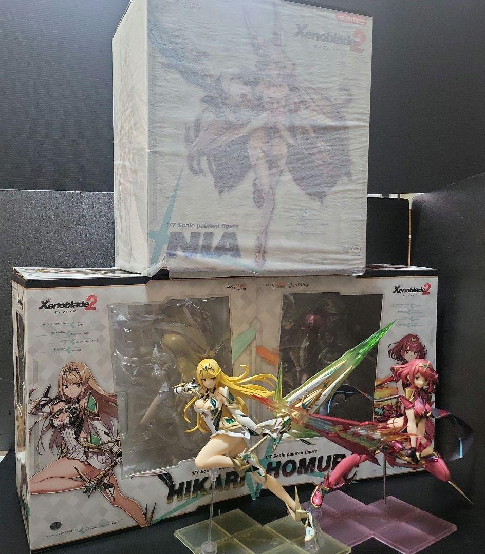ゼノブレイド2 フィギュア ホムラ ヒカリ ニア　セット