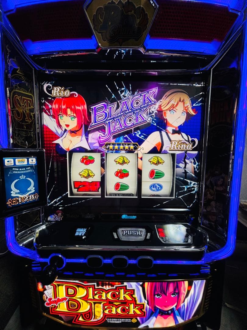 スマスロ　スーパーブラックジャック　実機　簡易ユニット付き
