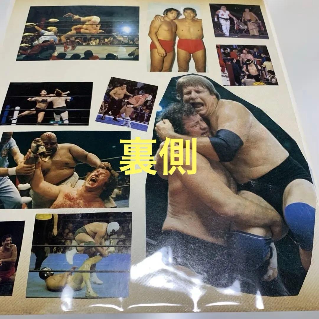 ドリーファンクJ R テリーファンク　プロレス サイン入り記念品　1枚