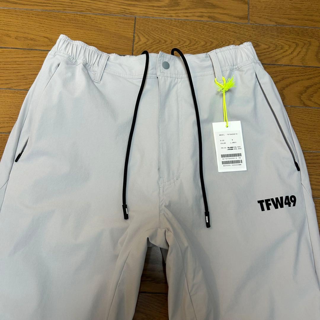 【新品】　TFW49 OCTA ZIP PANTS ライトグレー