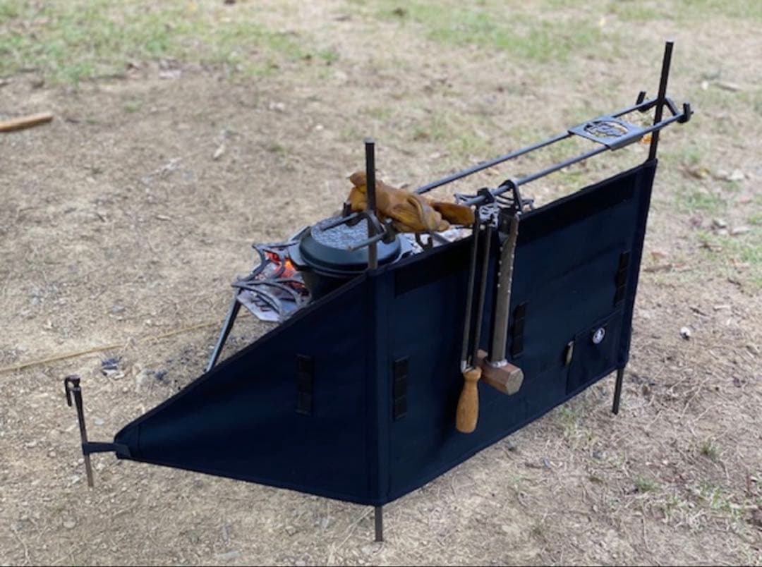 SomAbito 焚き火パラレールハンガー (ケース+G-HOOK付)