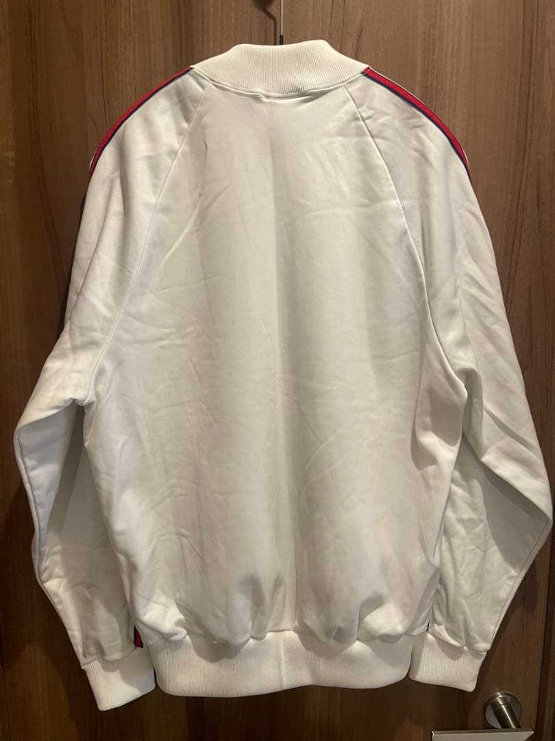 【未使用】USA製adidasアディダスATPトラックジャケットジャージM白