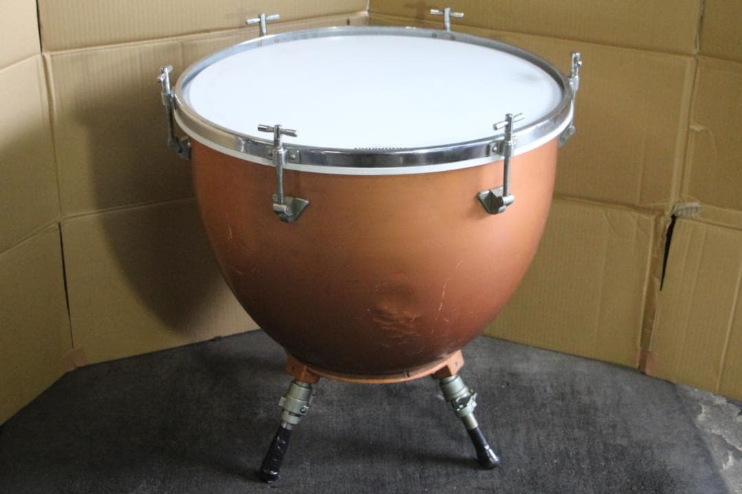 引き取り限定♪パール♪Pearl♪ティンパニ♪24インチ♪ヘッド新品♪応援などに