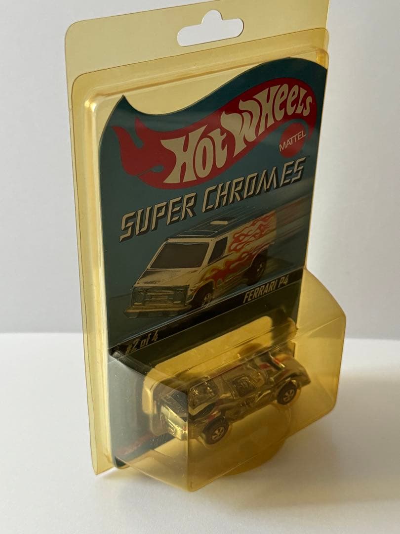 ゆ*ー様 希少 限定 ホットウィール スーパークローム Ferrari 330