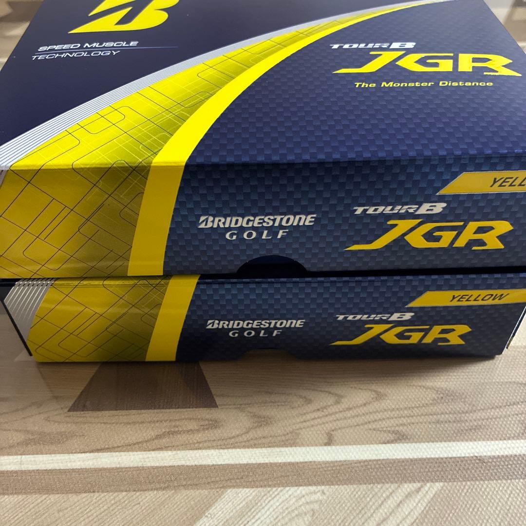 BRIDGESTONE TOUR B JGR イエロー 12個入り2ダースセット