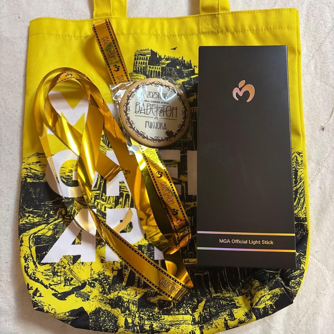 Mrs. GREEN APPLE バベルの塔 リンゴジャムシート特典 ペンライト