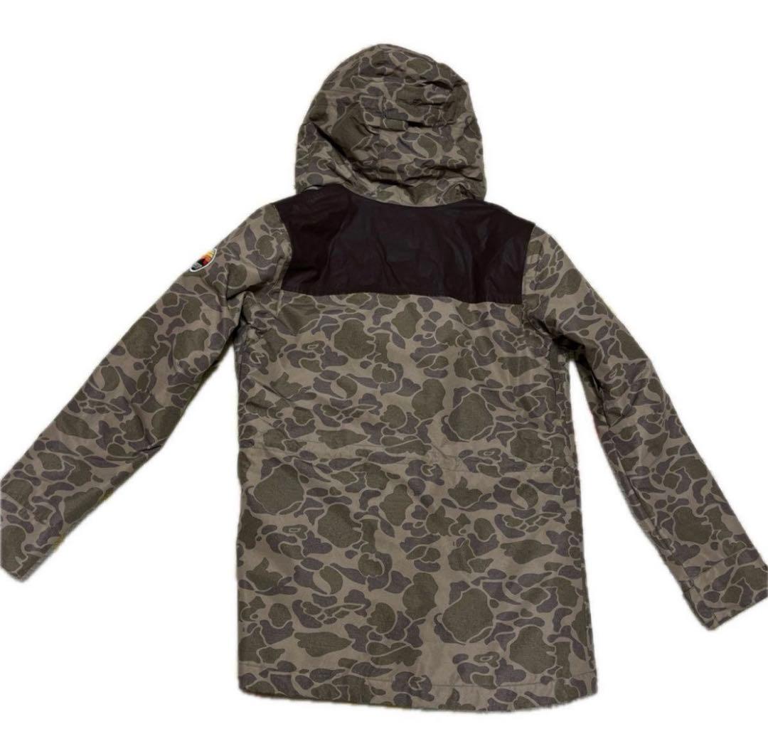 【美品】BURTON スノーボード　ウェア　上下　S ビブパンツ　キャメル