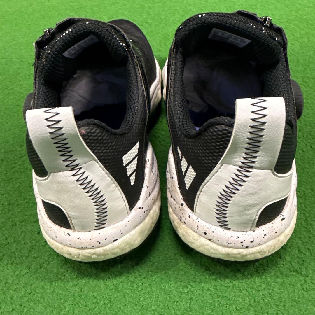 adidas BOOST ゴルフシューズ 女性用 ブラック/ホワイト