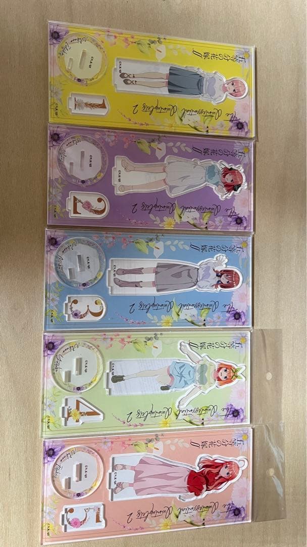 五等分の花嫁 アクリルスタンド 15体 まとめ売り