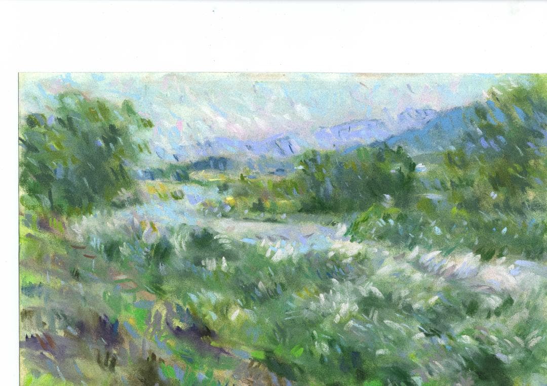 安曇野風景 ススキの候