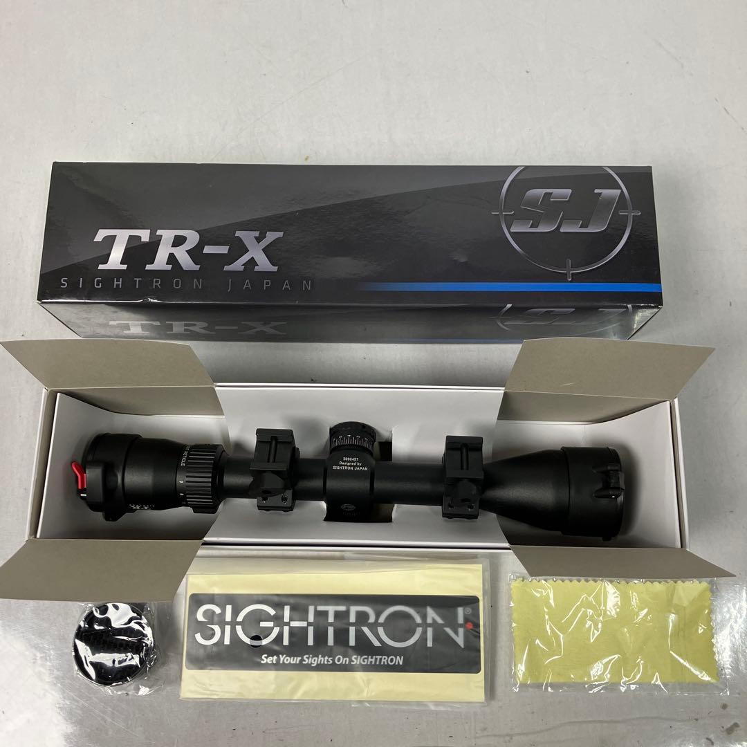 ▽ Sightron TR-X スコープ ブラック 箱付き 美品