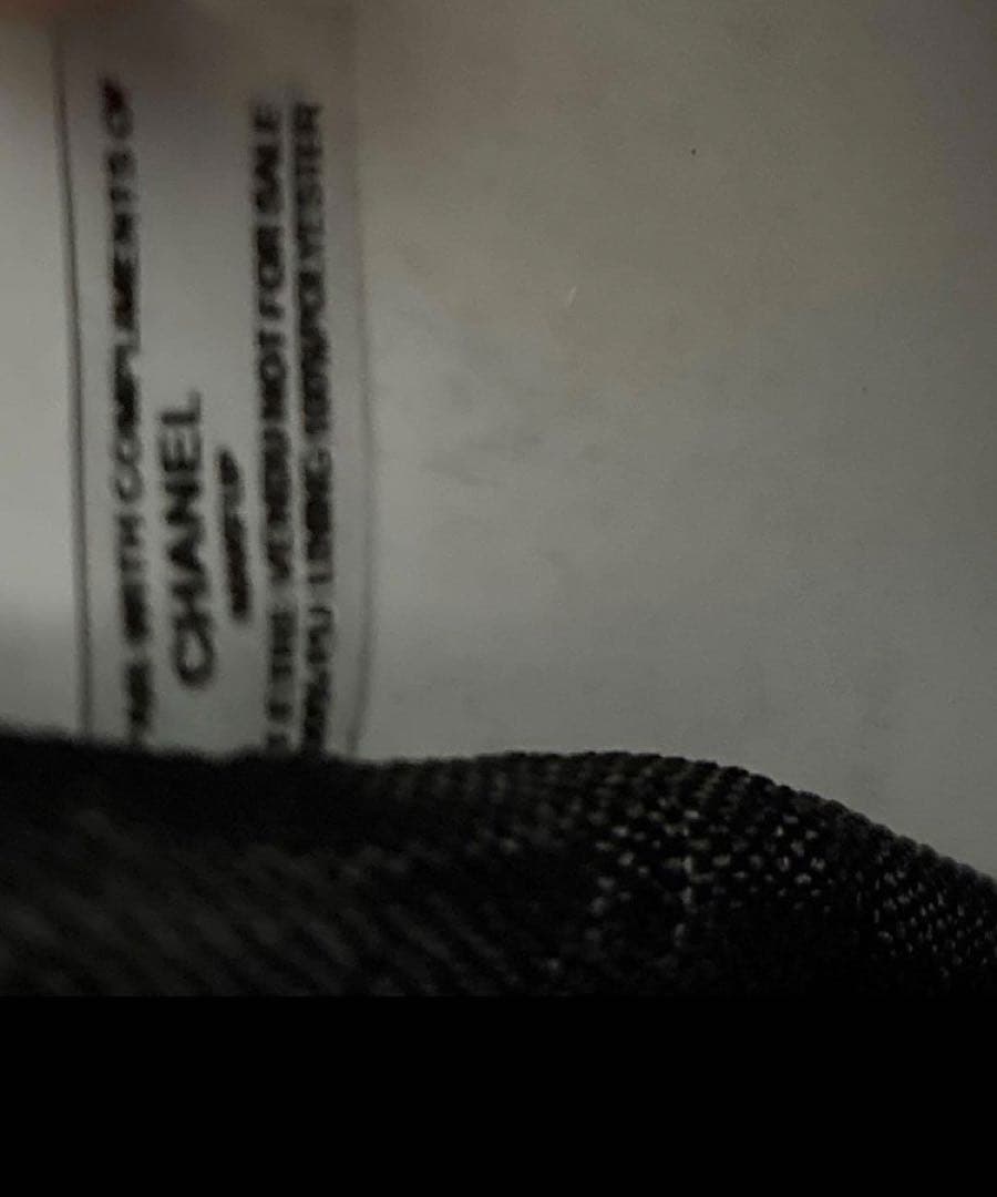 CHANEL ブラックレザー キルティングバッグ