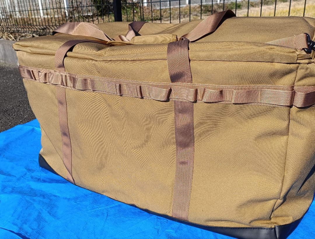 アウトドア大容量ブラウン収納ケース