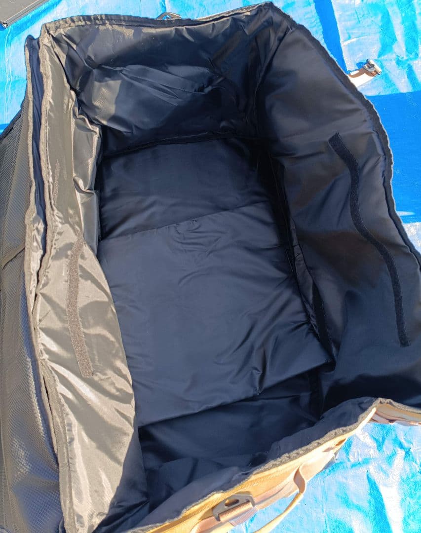 アウトドア大容量ブラウン収納ケース