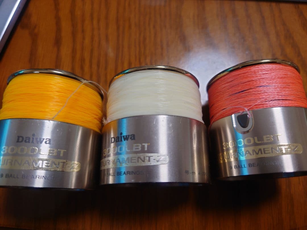 ダイワ　トーナメントZ 3000LBT 替スプール✕3