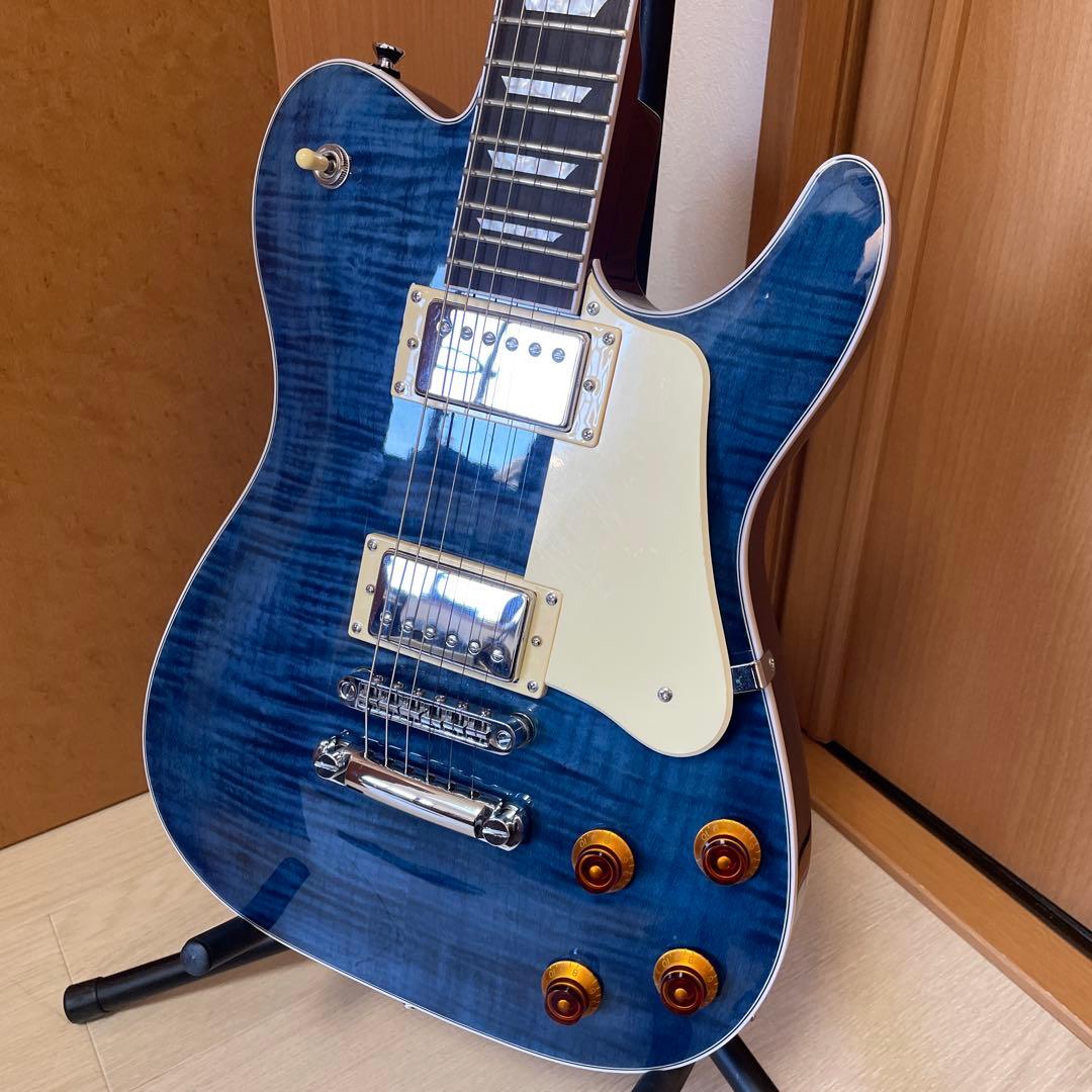 Bacchus baron-fm バロン ブルー st-blu テレキャスター
