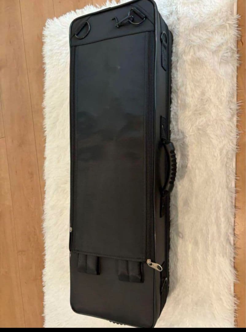 台湾製 シャトー ソプラノサックス　ブラックシルバー リガチャー・キャップ付