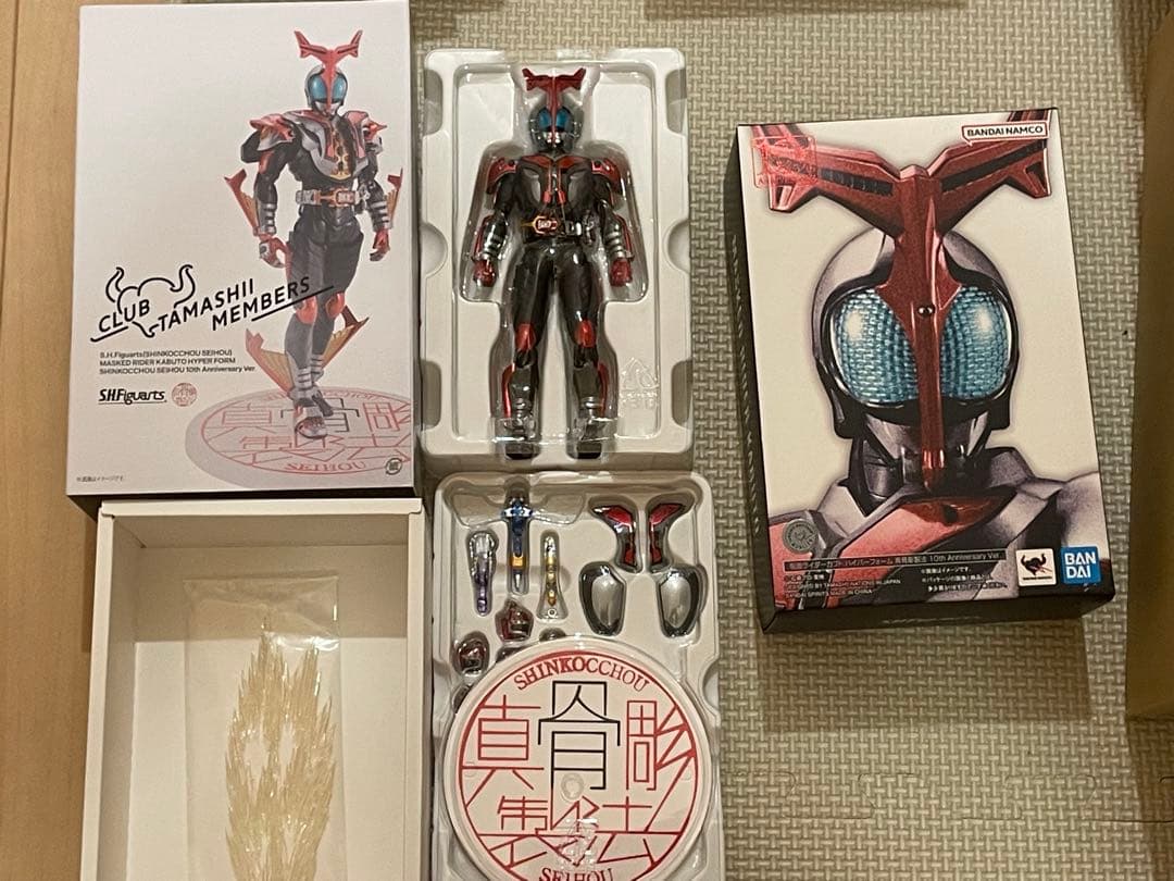 仮面ライダーカブトハイパーフォーム真骨彫製法10thAnniversaryVer