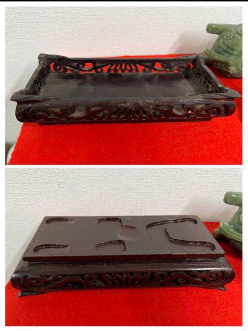 中国清時代　古美術・香・彫刻・羊 天然玉石 保証　風水飾り