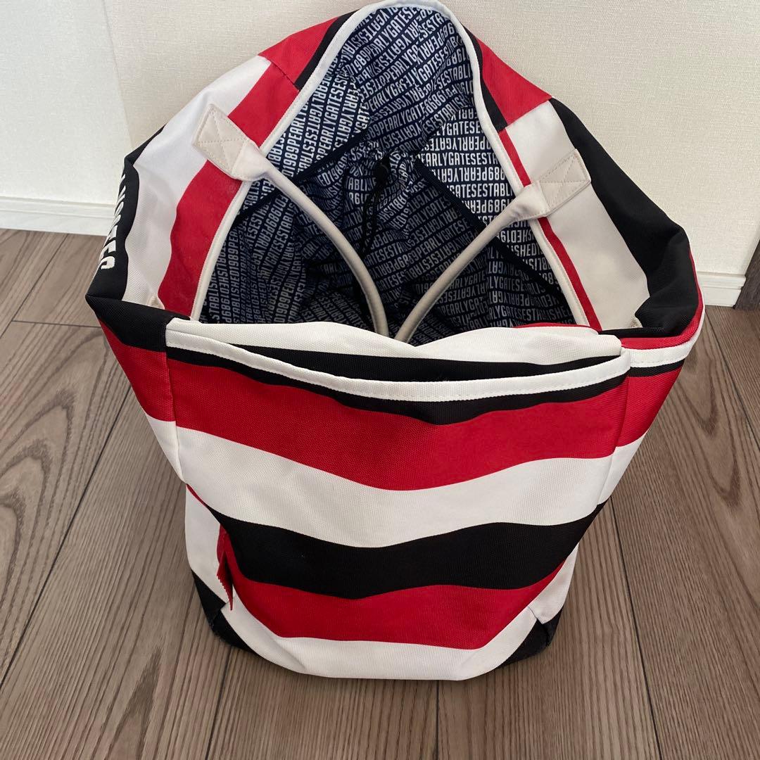 美品♪パーリーゲイツ　ロッカーバッグ　トリコロール