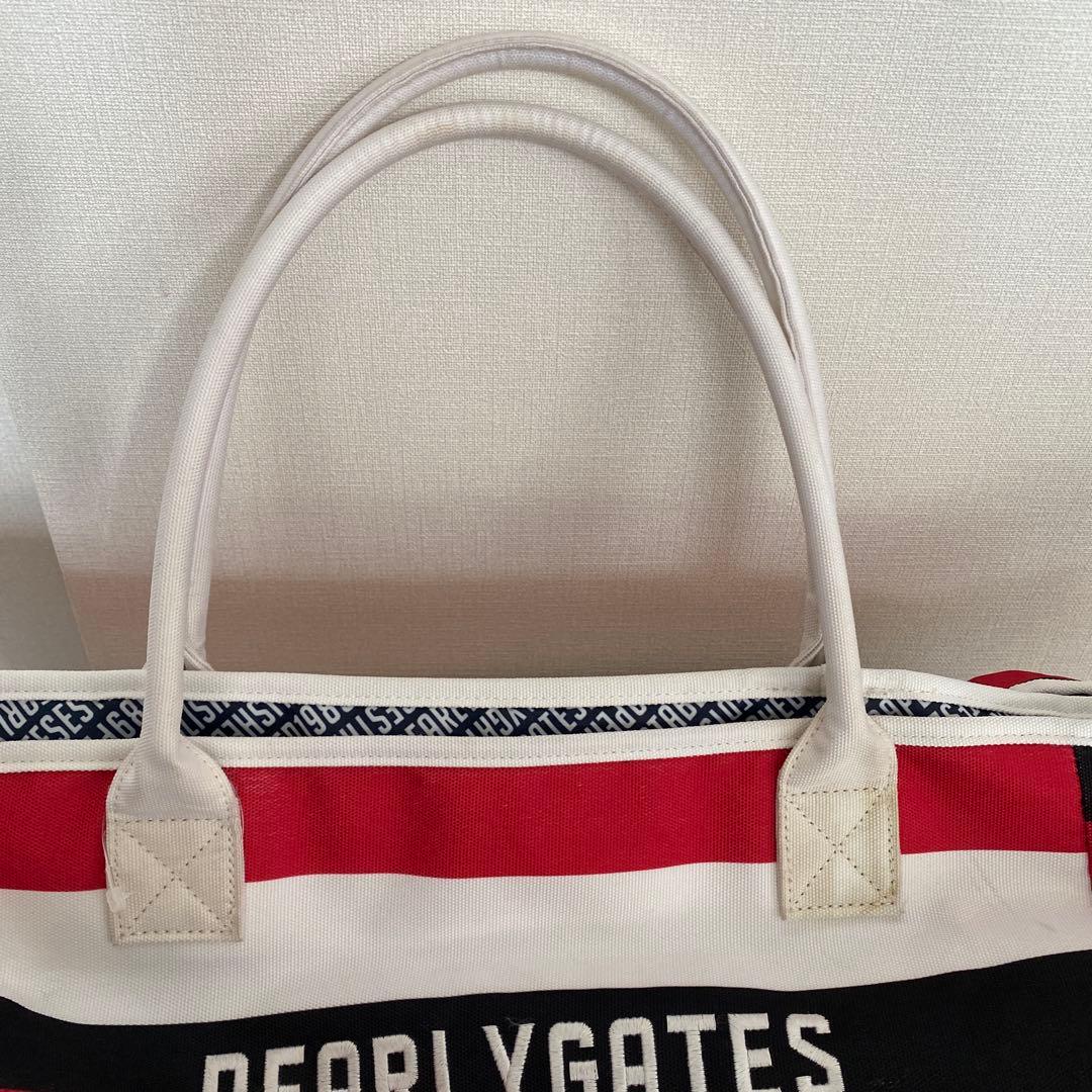 美品♪パーリーゲイツ　ロッカーバッグ　トリコロール