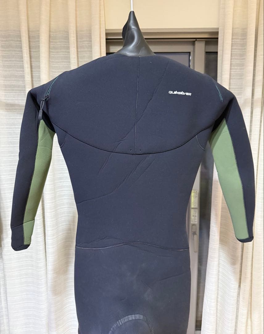 クイックシルバー メンズウェットスーツHybrid U-ZIP