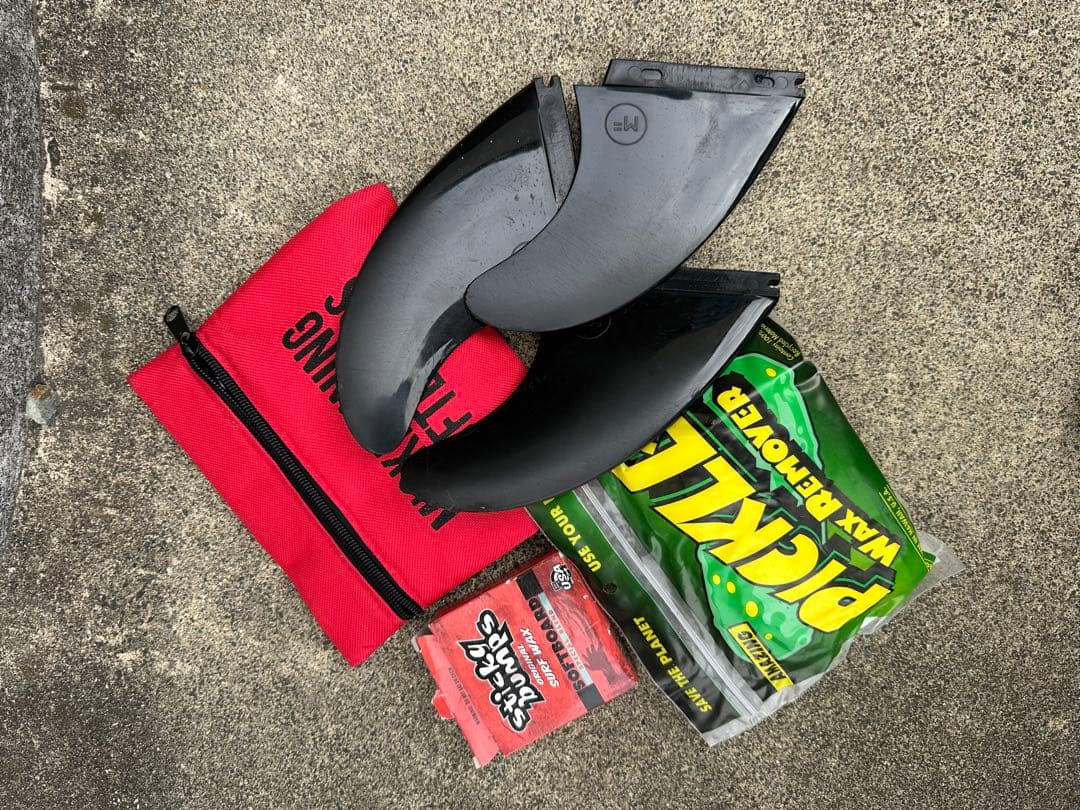 サーフボード　ワックス落としandワックス付き