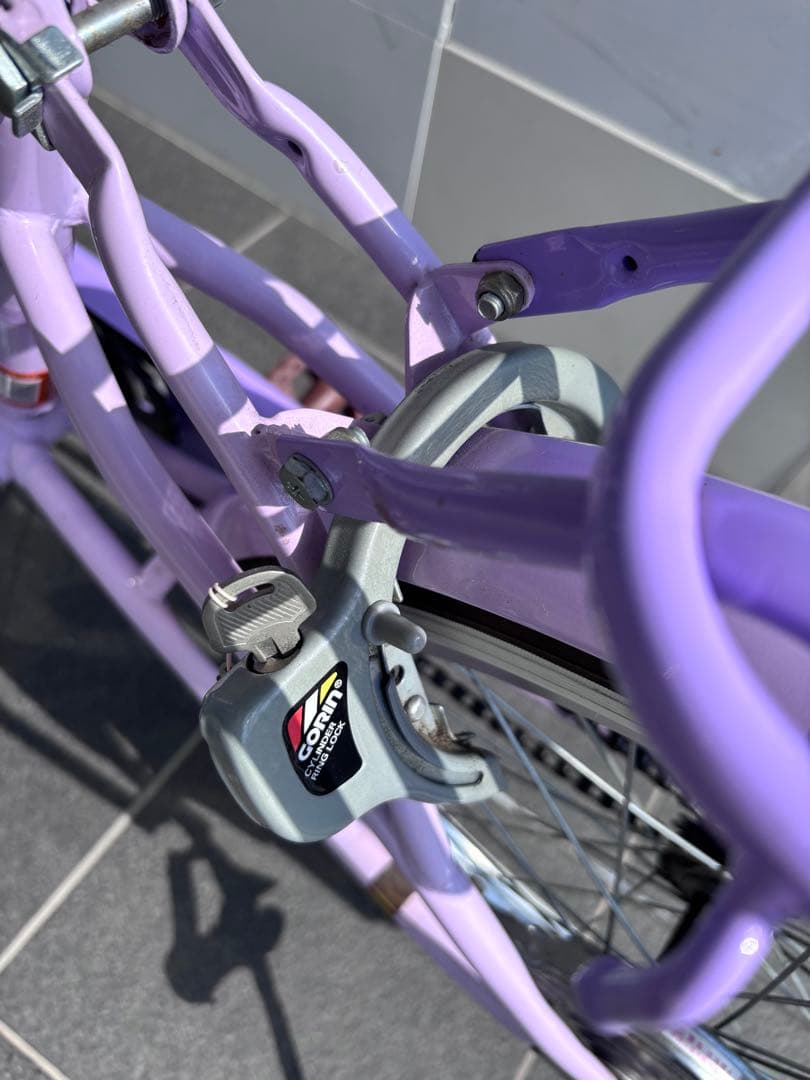 子供用自転車 ダイワサイクル 20インチ　パープル