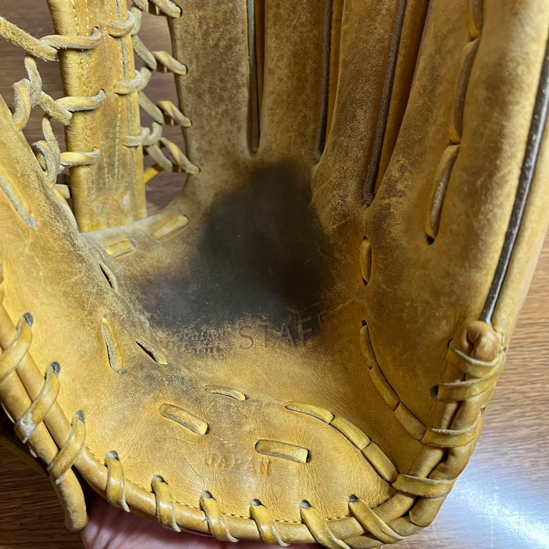 ウィルソン ウィルソンスタッフ 一般硬式 グローブ グラブ 外野用 良品 日本製