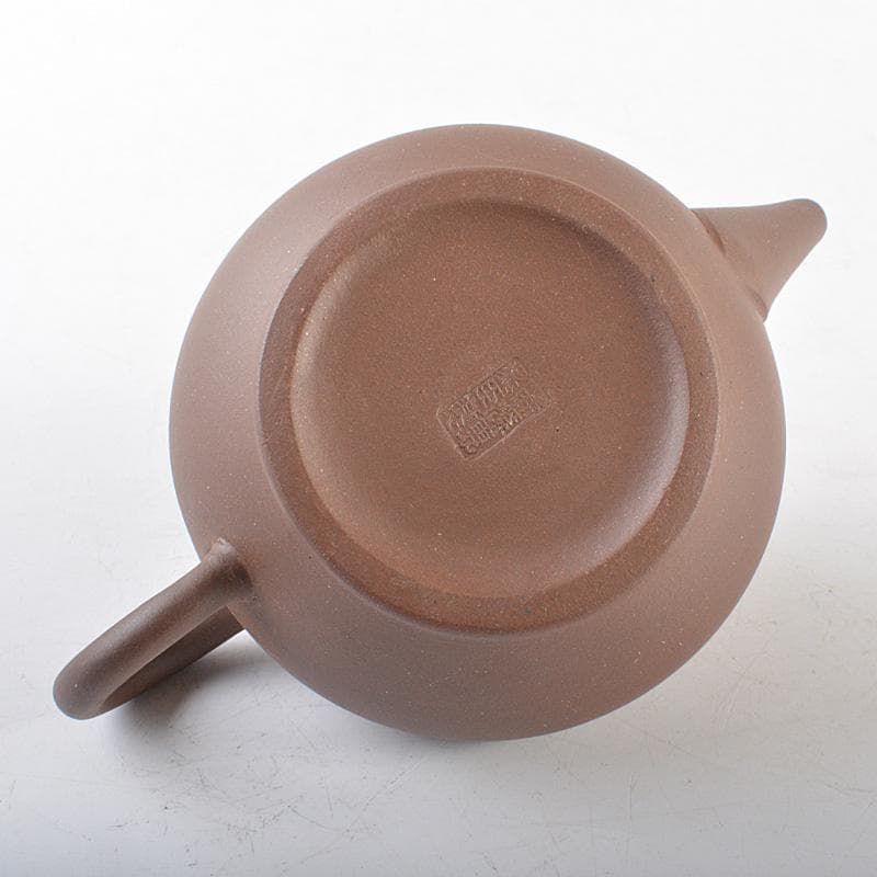 中国　荊渓恵孟臣銘　紫砂　朱泥　急須　茶壷　C　R6268