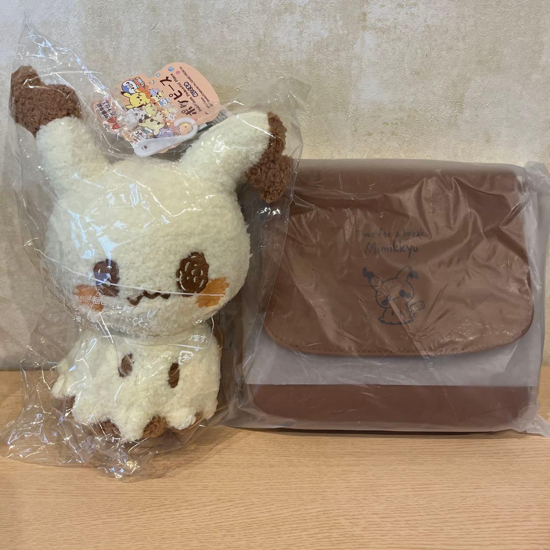 ポケモン ポケピース ミミッキュ ぬいぐるみ ショルダーバッグ