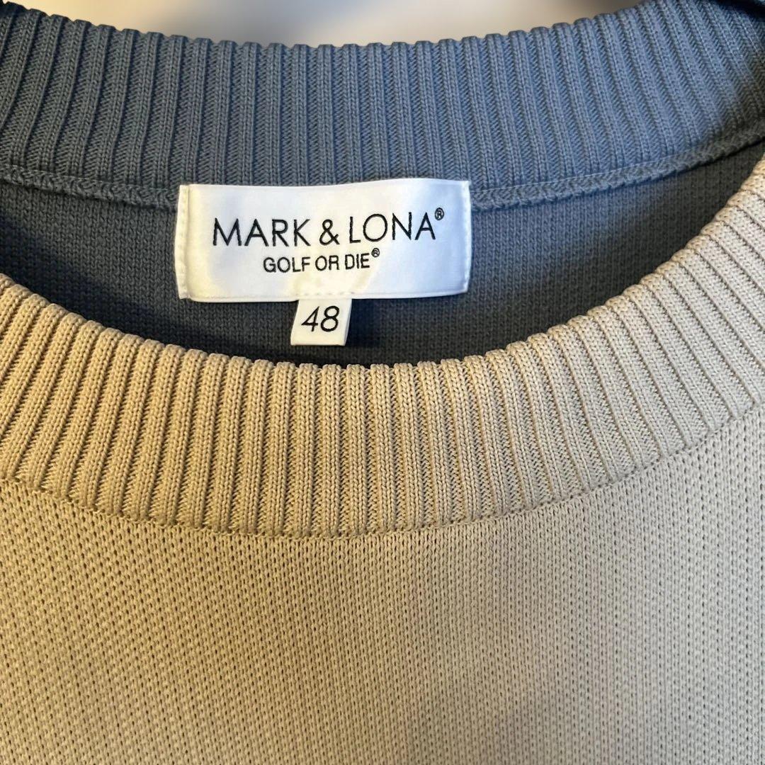 MARK &LONAスカルグラフィックセーター