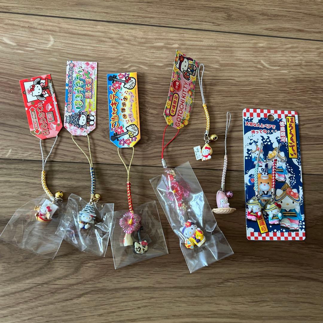 【まとめ売り】ご当地限定キティ 根付けキーホルダーセット 62個セット