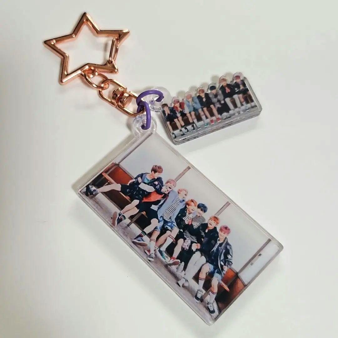 BTS ALL アクリルキーホルダー&転写シールセット カムバ記念♡