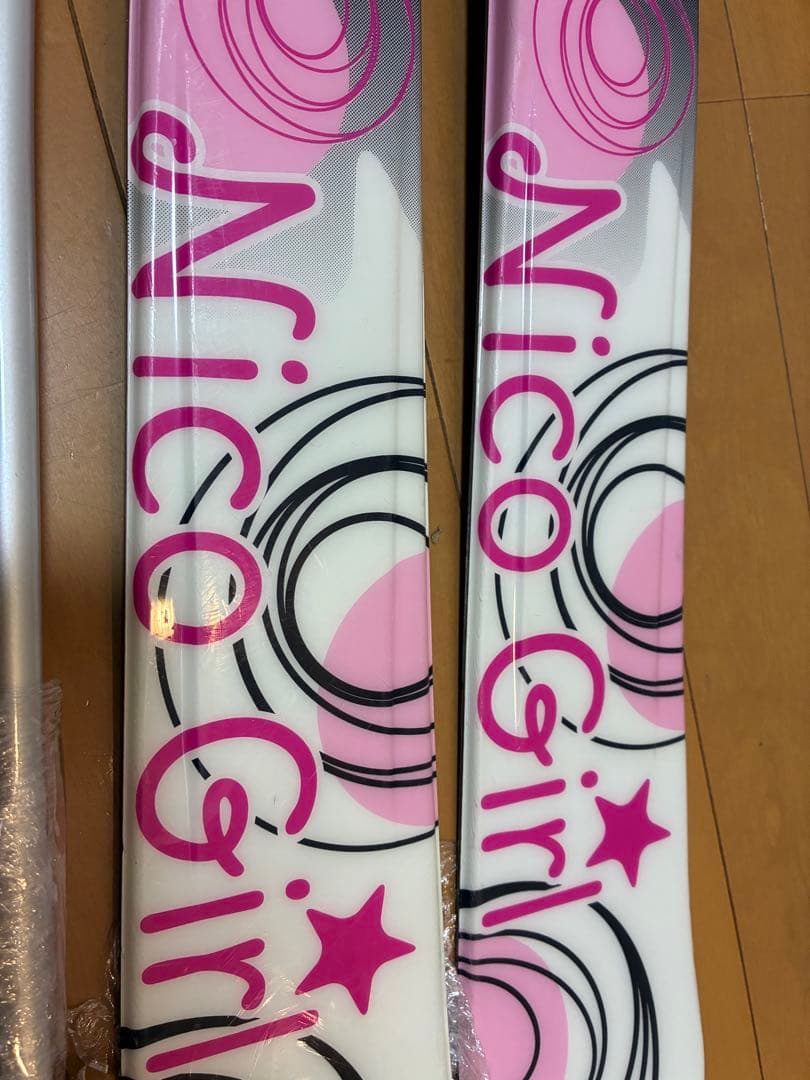 美品スキーセット板130cm靴23or24cm 125〜145cm位のお子様