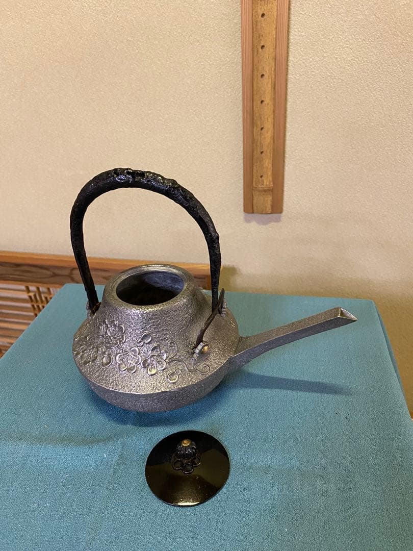 茶道具/酒器 銚子 鉄瓶 茶事 懐石 一対