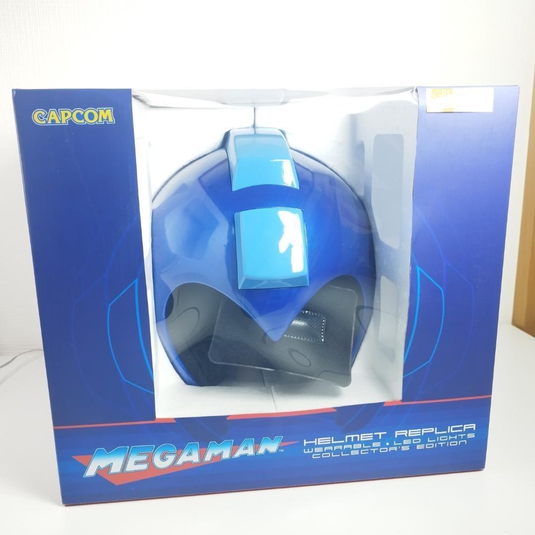 ロックマン ヘルメット レプリカ カプコン CAPCOM 新品 メガマ hA5O