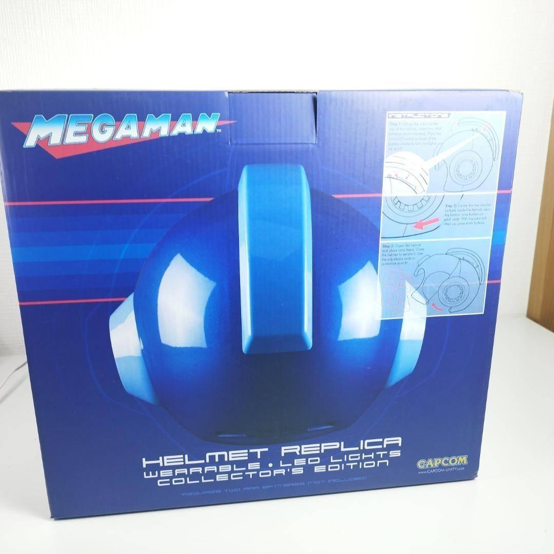 ロックマン ヘルメット レプリカ カプコン CAPCOM 新品 メガマ hA5O