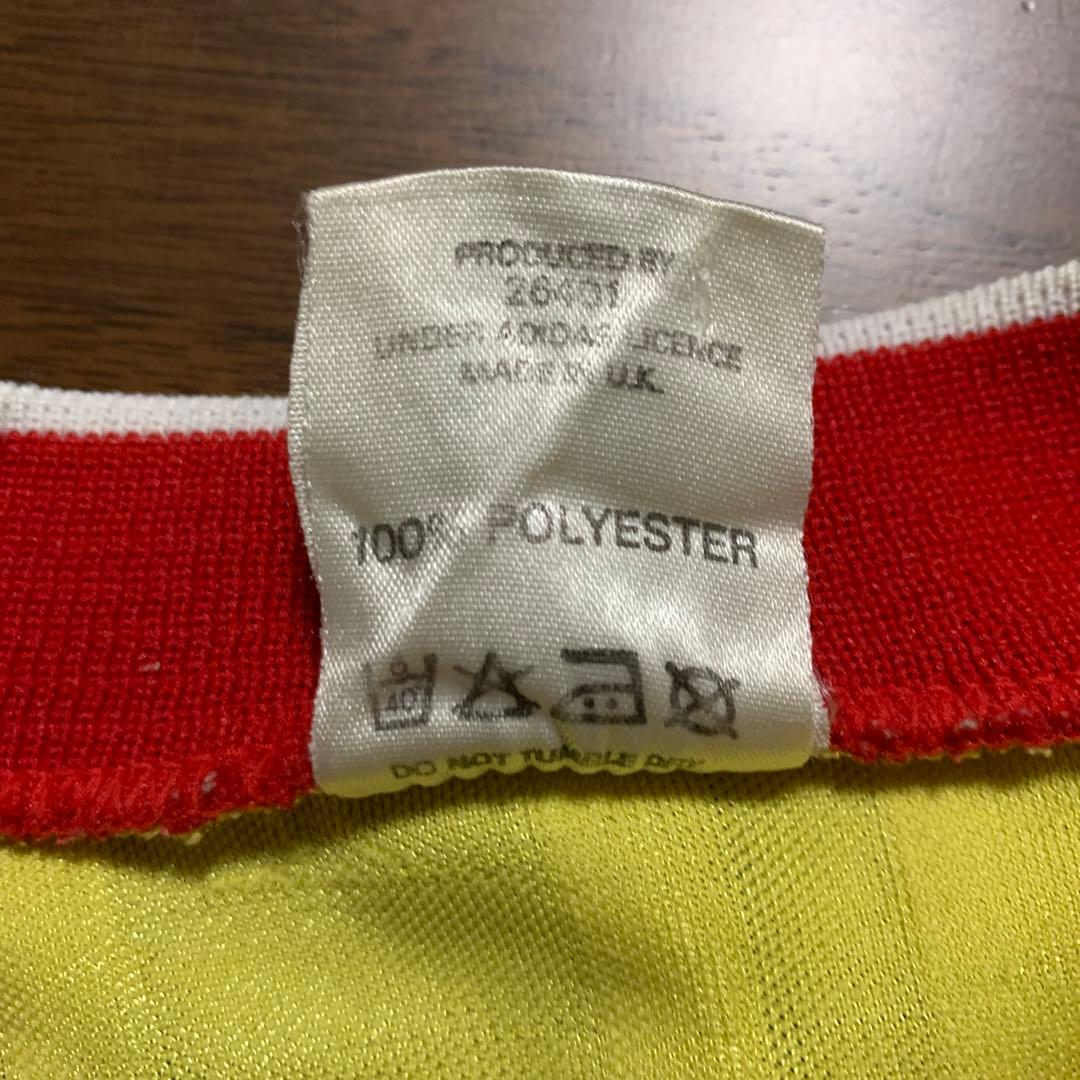 英国製 リバプール 1985/1986 リーグ&FAカップ優勝 アウェイシャツ