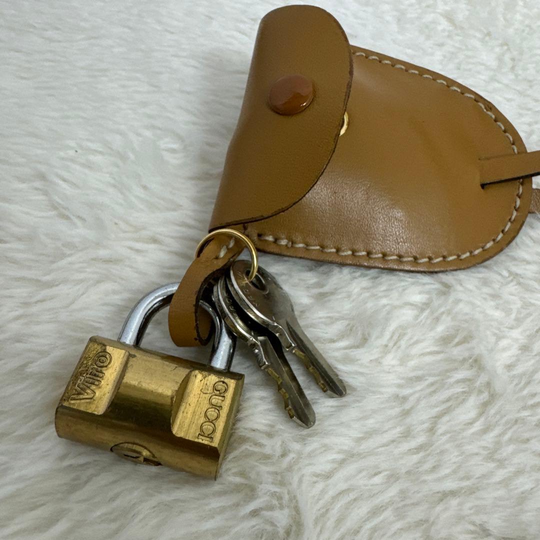 GUCCI グッチ GGキャンバス 2WAY ボストンバッグ ゴールド金具