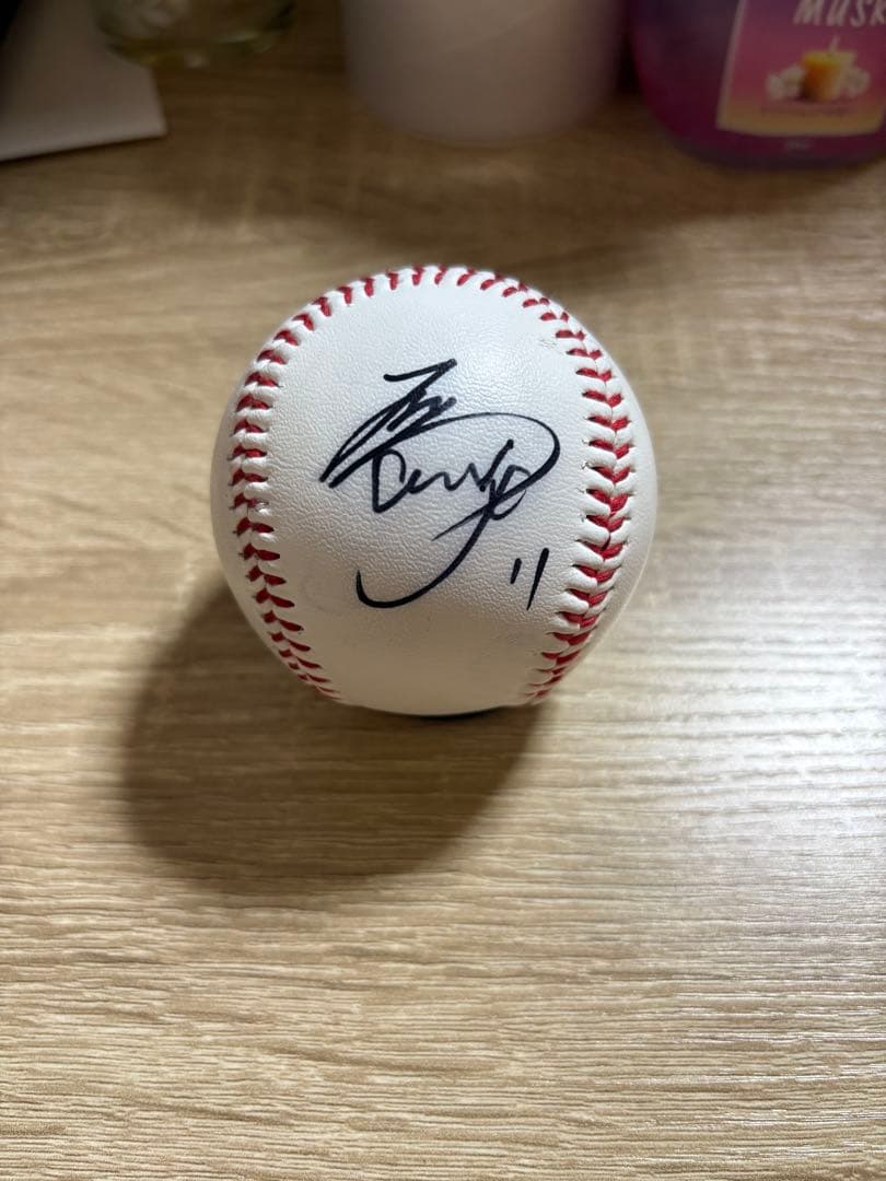 大谷翔平直筆サインボール（ファイターズ）